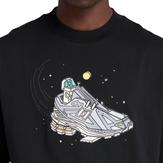 New Balance Ανδρική κοντομάνικη μπλούζα Ghica Shuttle T-shirt